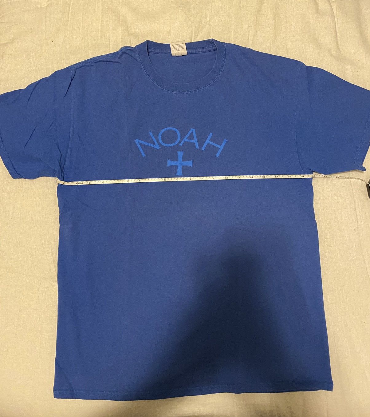 Noah Noah Monochrome Blue Core Logo T-Shirt Size US L / EU 52-54 / 3 - 7 Thumbnail