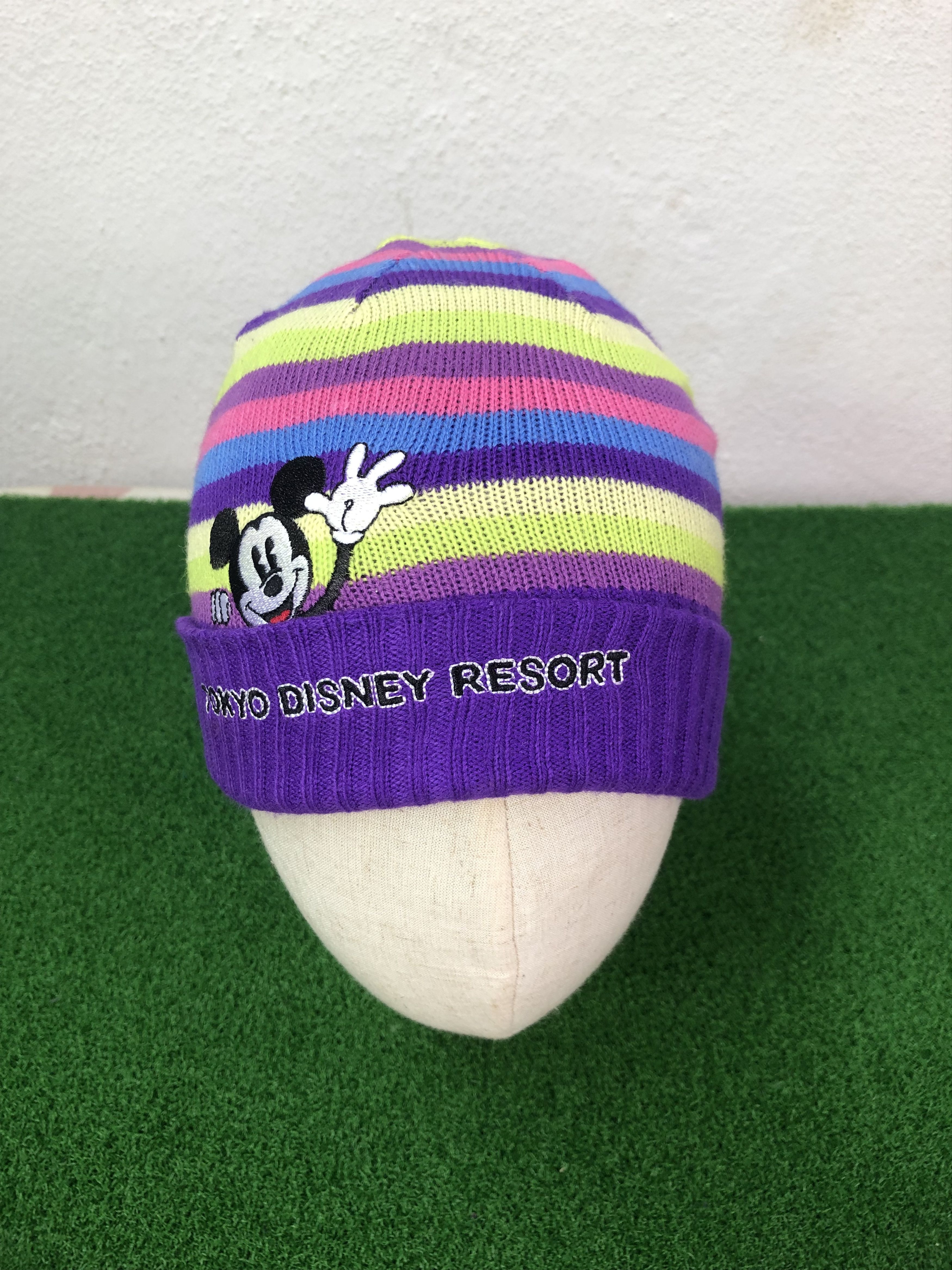 Disney × Japanese Brand Tokyo Disney Resort Mickey Mouse Beanie hat Size ONE SIZE - 3 Thumbnail