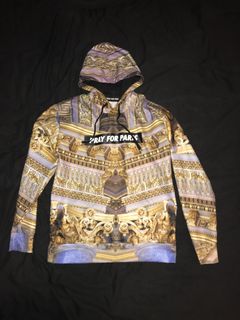 Westside Gunn Pray For Paris Virgil Abloh Black Hoodie Sz M