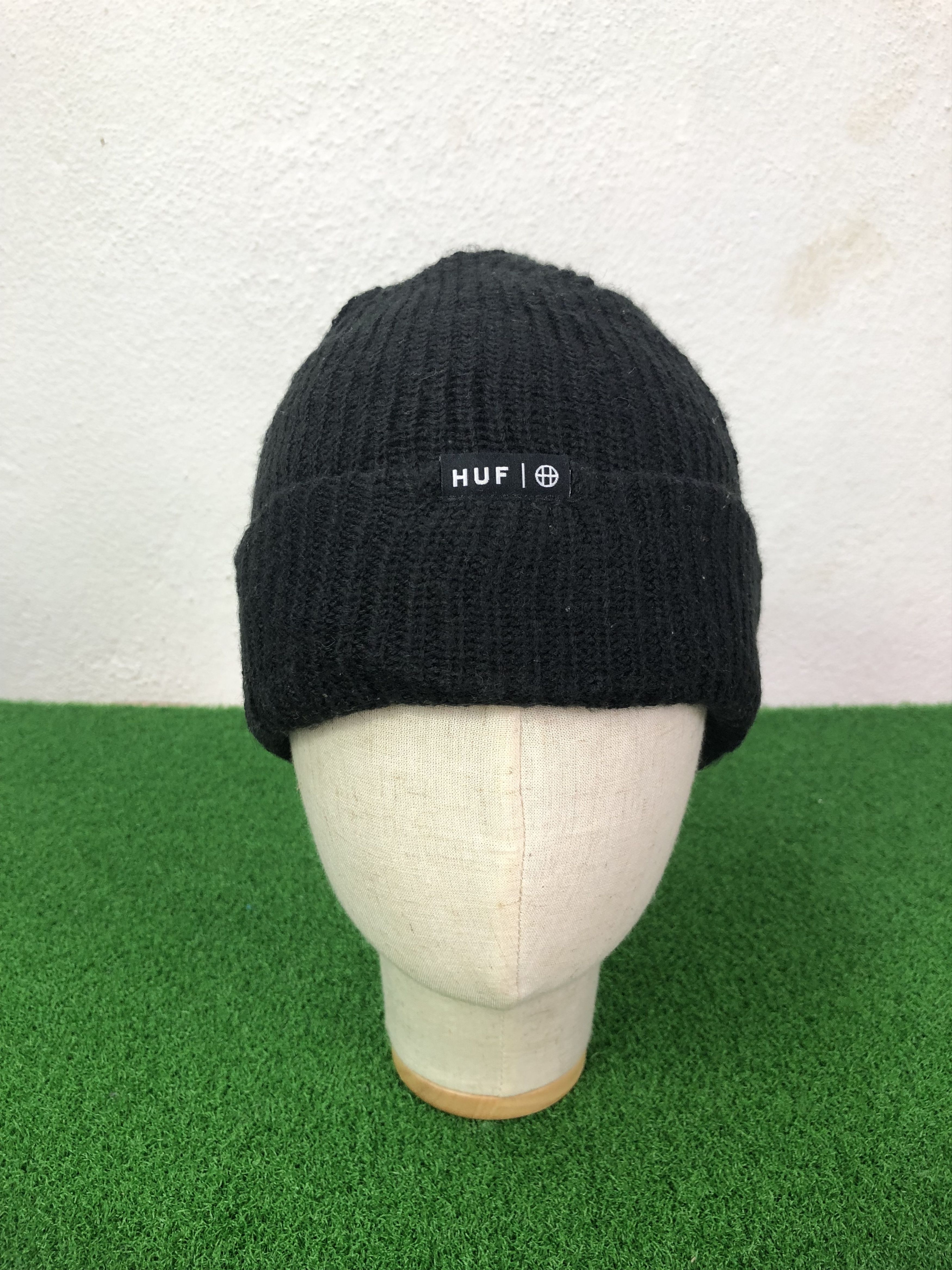 HUF Japan Black Beanie Hat Streetwear