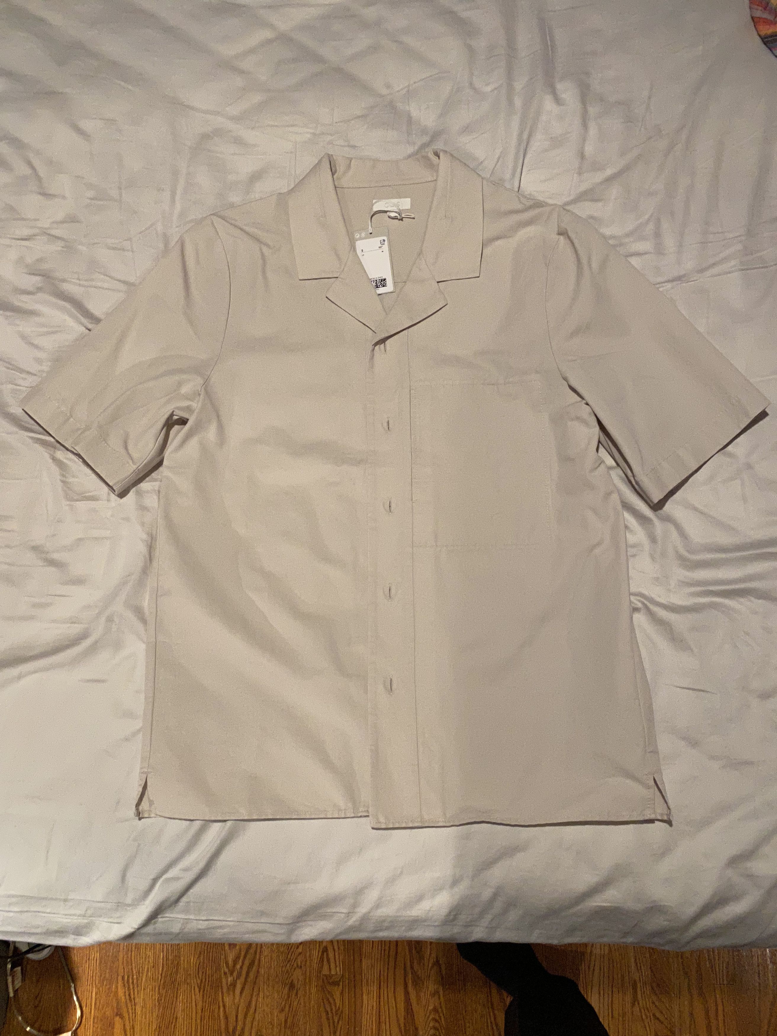 Cos Short Sleeved Cotton T-Shirt Size US M / EU 48-50 / 2 - 4 Thumbnail