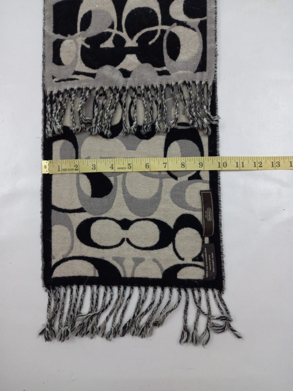 Coach COACH Wool scarf muffler Size ONE SIZE - 2 Thumbnail