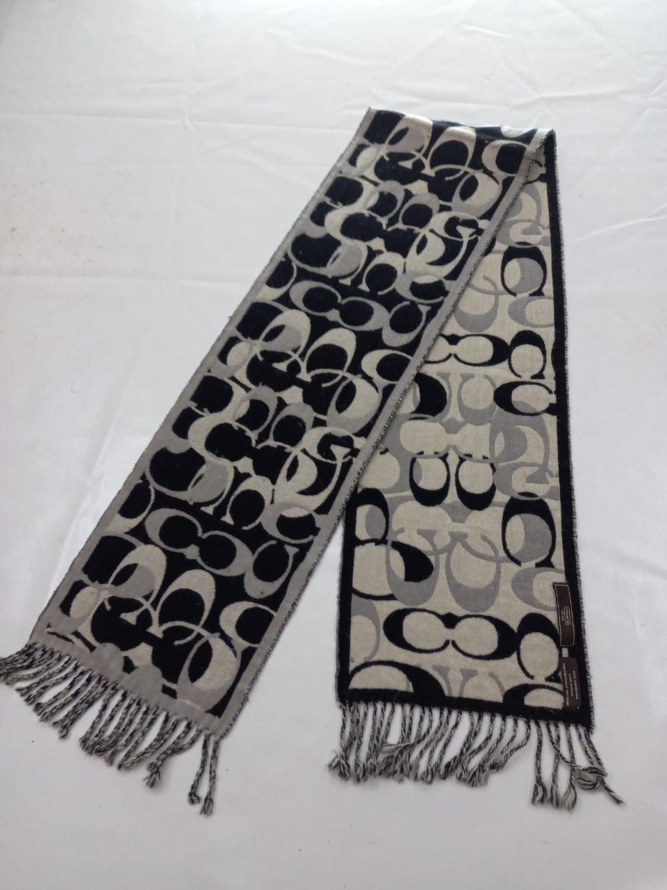 Coach COACH Wool scarf muffler Size ONE SIZE - 5 Thumbnail