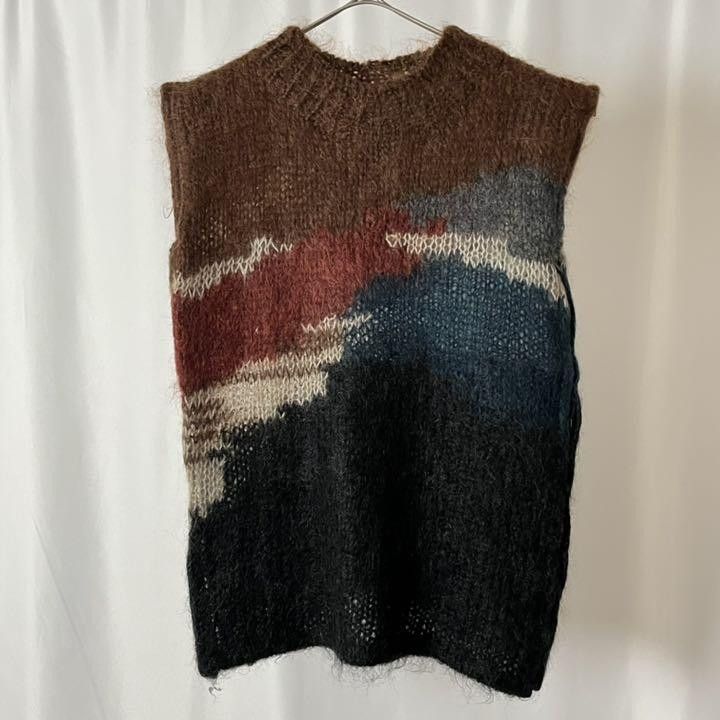 Undercover UNDERCOVER AW2005 "Seditionaries" Mohair Knit Vest Multi Size US XS / EU 42 / 0 - 1 Thumbnail