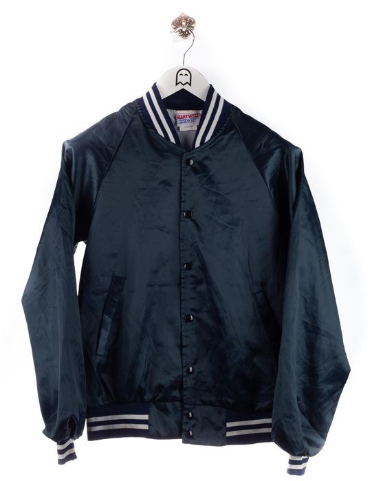 Vintage Vintage Hartwell Sports 90s College Jacket Basic Look Navy ...