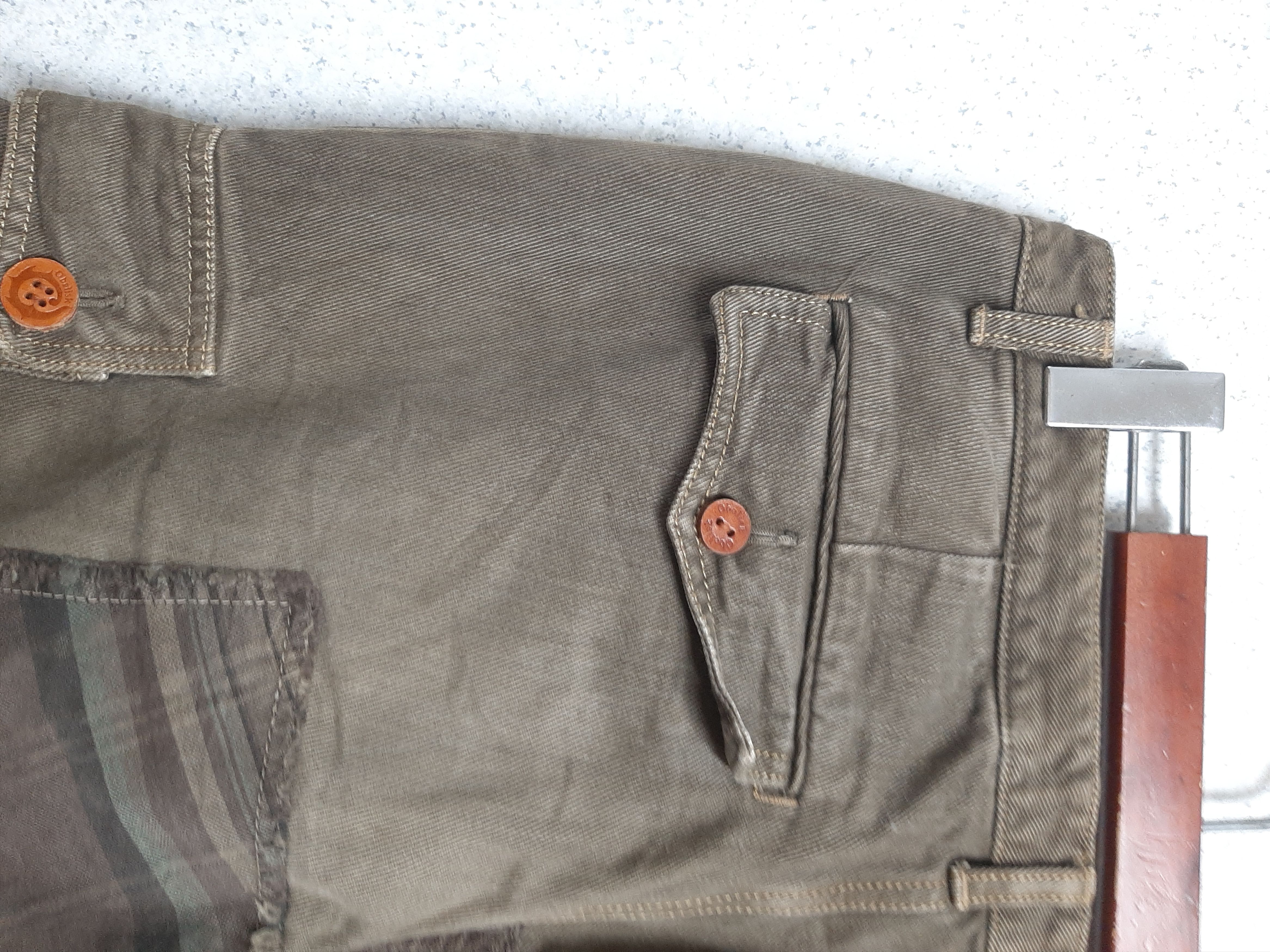Designer × Japanese Brand Obelisk Patches/Boro Style Cargo Pants Size US 32 / EU 48 - 10 Thumbnail