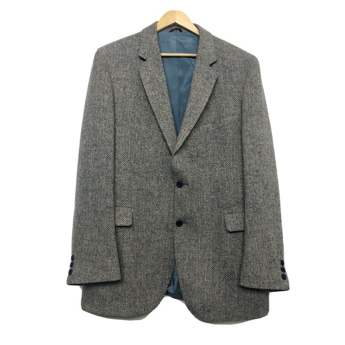 Harris Tweed Leishman Harris Tweed 44 Tall Blazer Sports Coat Scottish ...