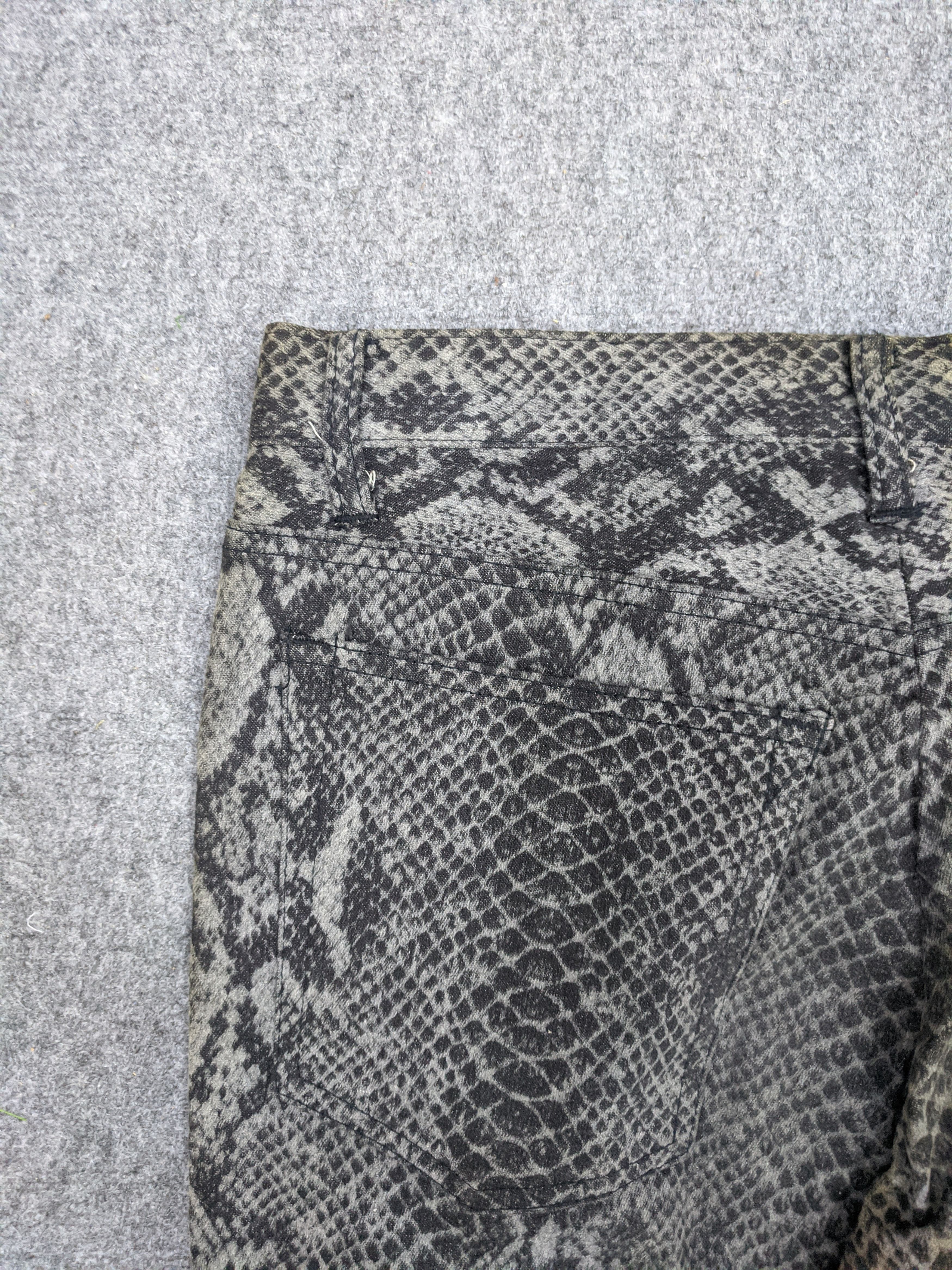 Japanese Brand × Vintage Vintage Snake Print Inspired by Hysteric Glamour DP0673 Size US 32 / EU 48 - 11 Thumbnail
