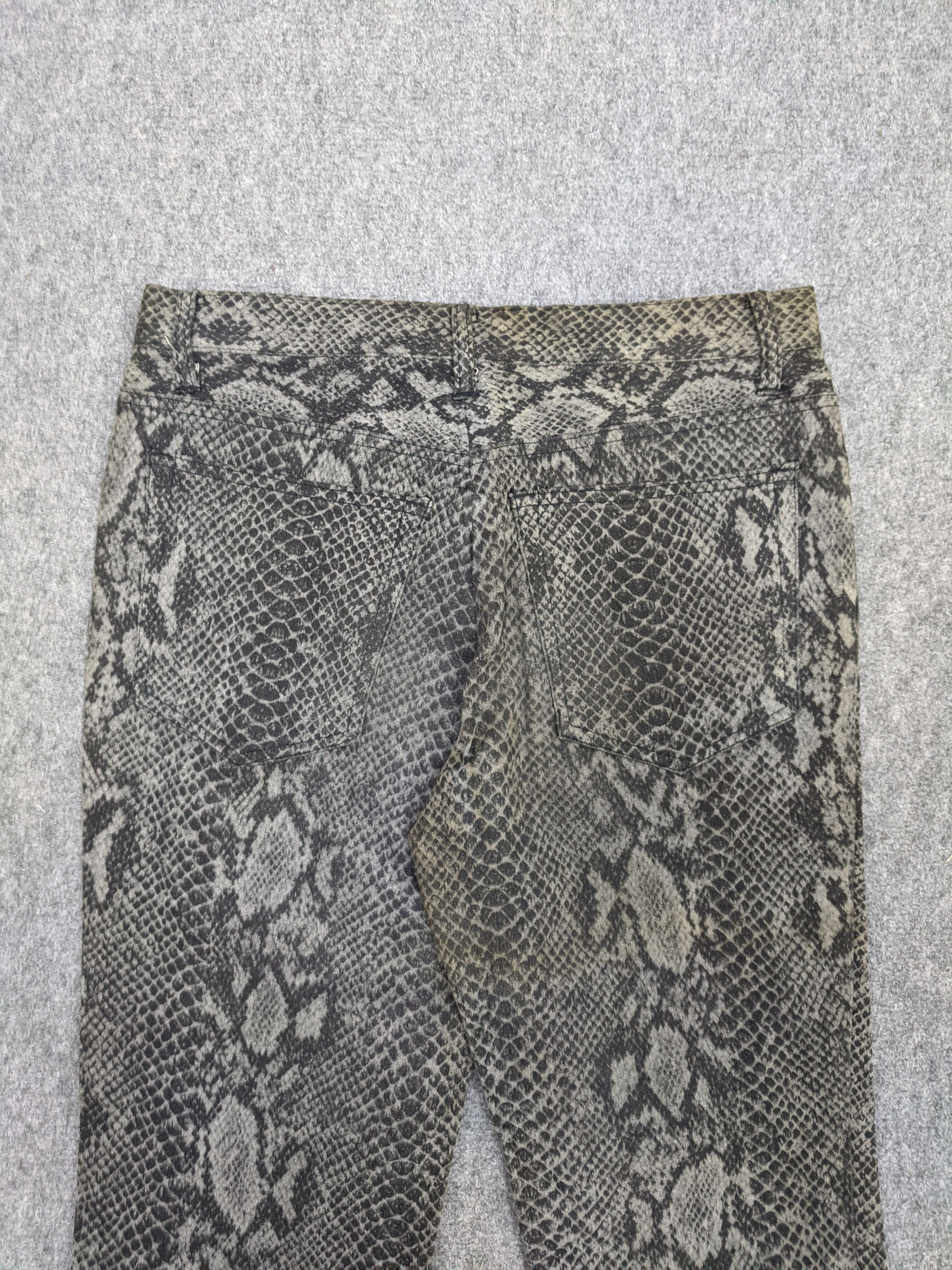 Japanese Brand × Vintage Vintage Snake Print Inspired by Hysteric Glamour DP0673 Size US 32 / EU 48 - 4 Thumbnail