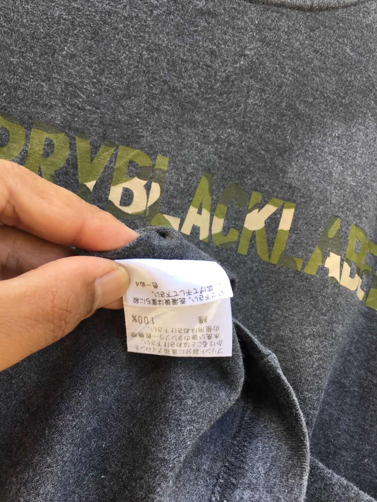 Burberry Vintage Burberry Black Label Spellout Longsleeve Size US M / EU 48-50 / 2 - 12 Thumbnail