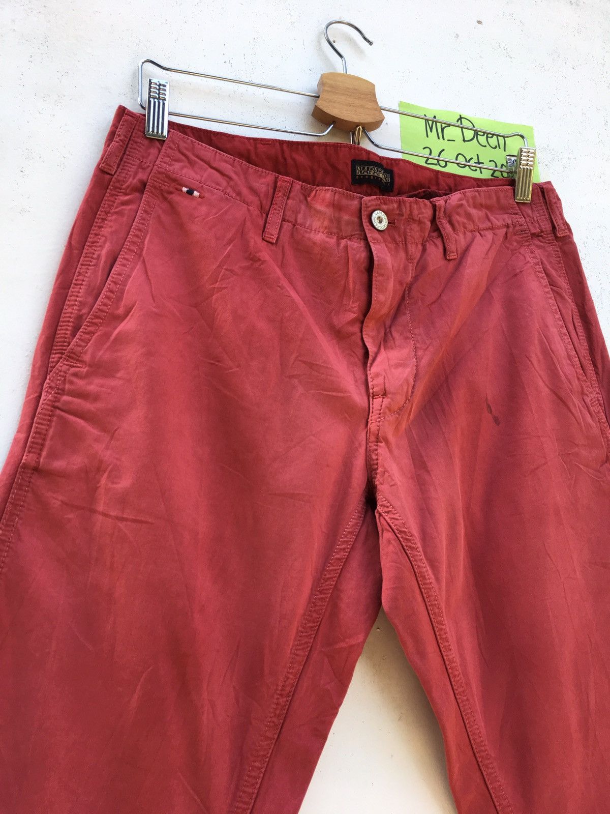 Napapijri Rare Napapijiri Casual Red Pants Size US 33 - 5 Thumbnail