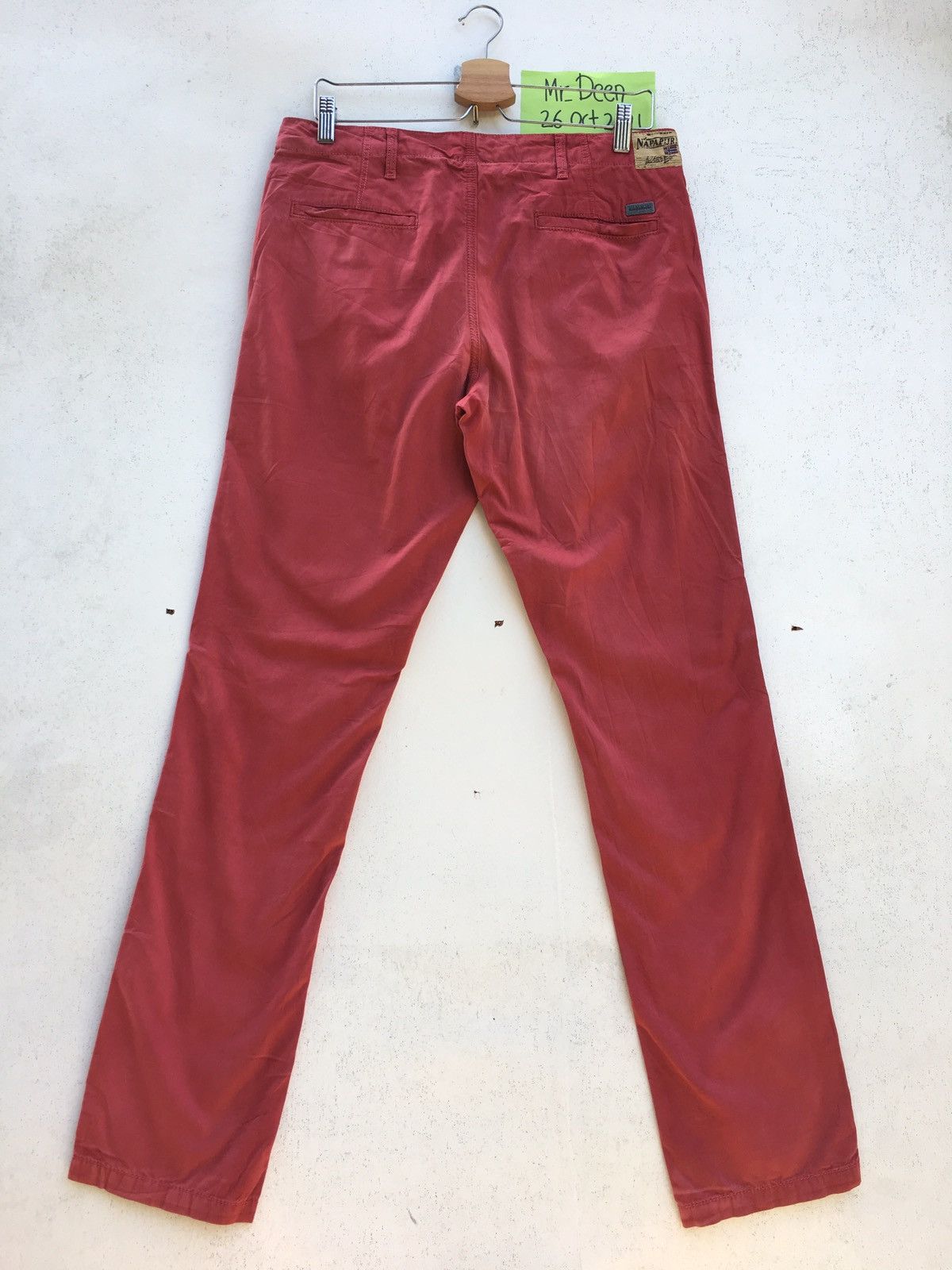 Napapijri Rare Napapijiri Casual Red Pants Size US 33 - 12 Thumbnail