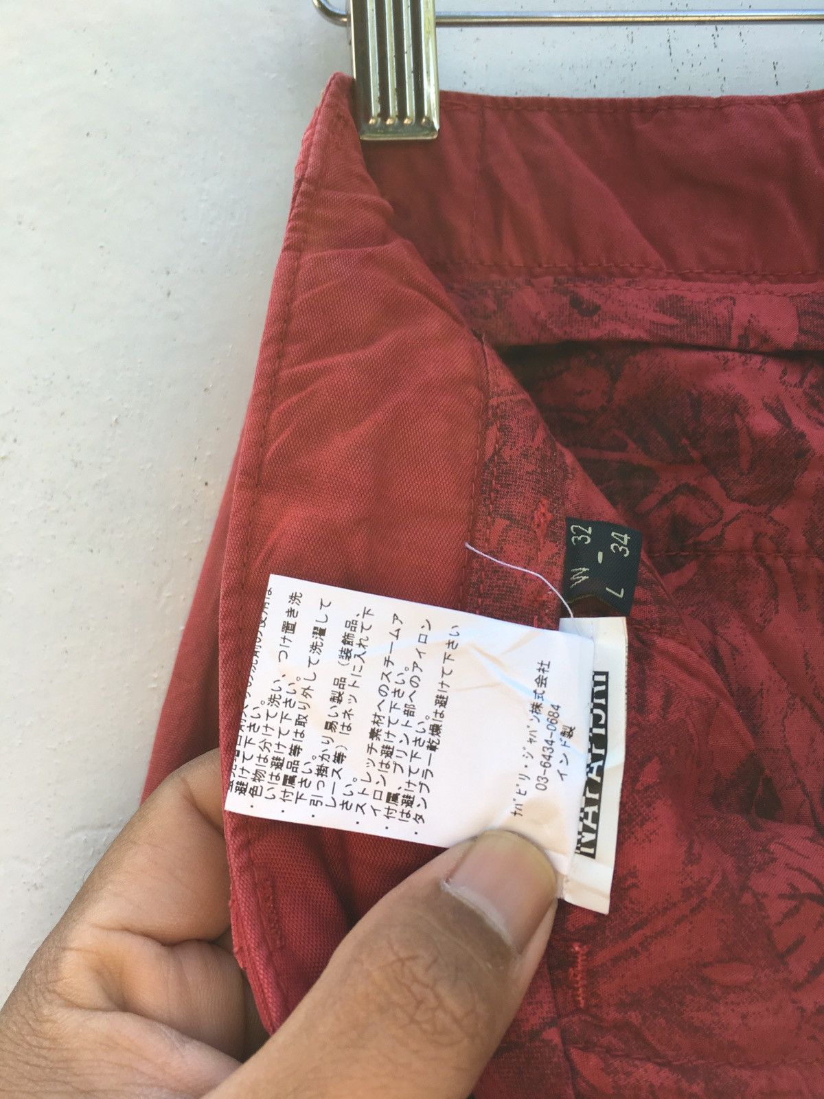 Napapijri Rare Napapijiri Casual Red Pants Size US 33 - 11 Thumbnail