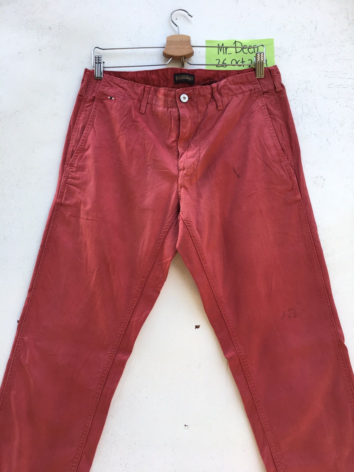 Napapijri Rare Napapijiri Casual Red Pants Size US 33 - 4 Thumbnail