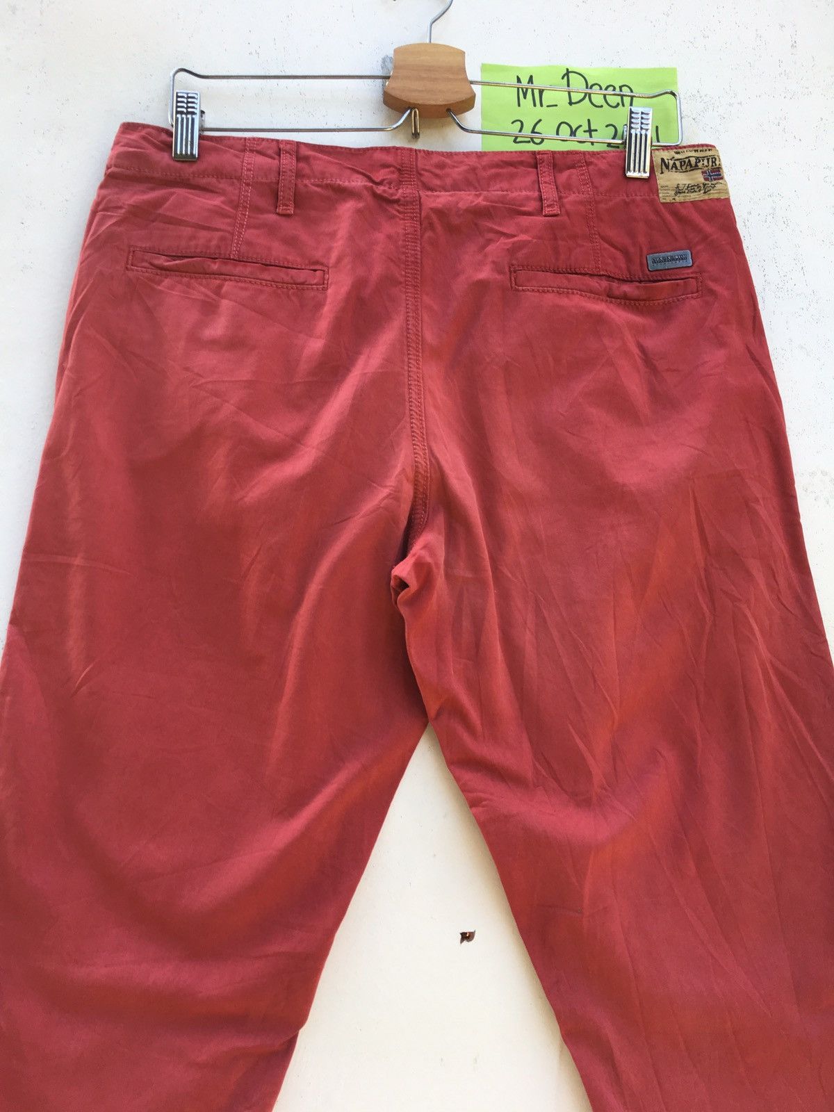 Napapijri Rare Napapijiri Casual Red Pants Size US 33 - 14 Thumbnail
