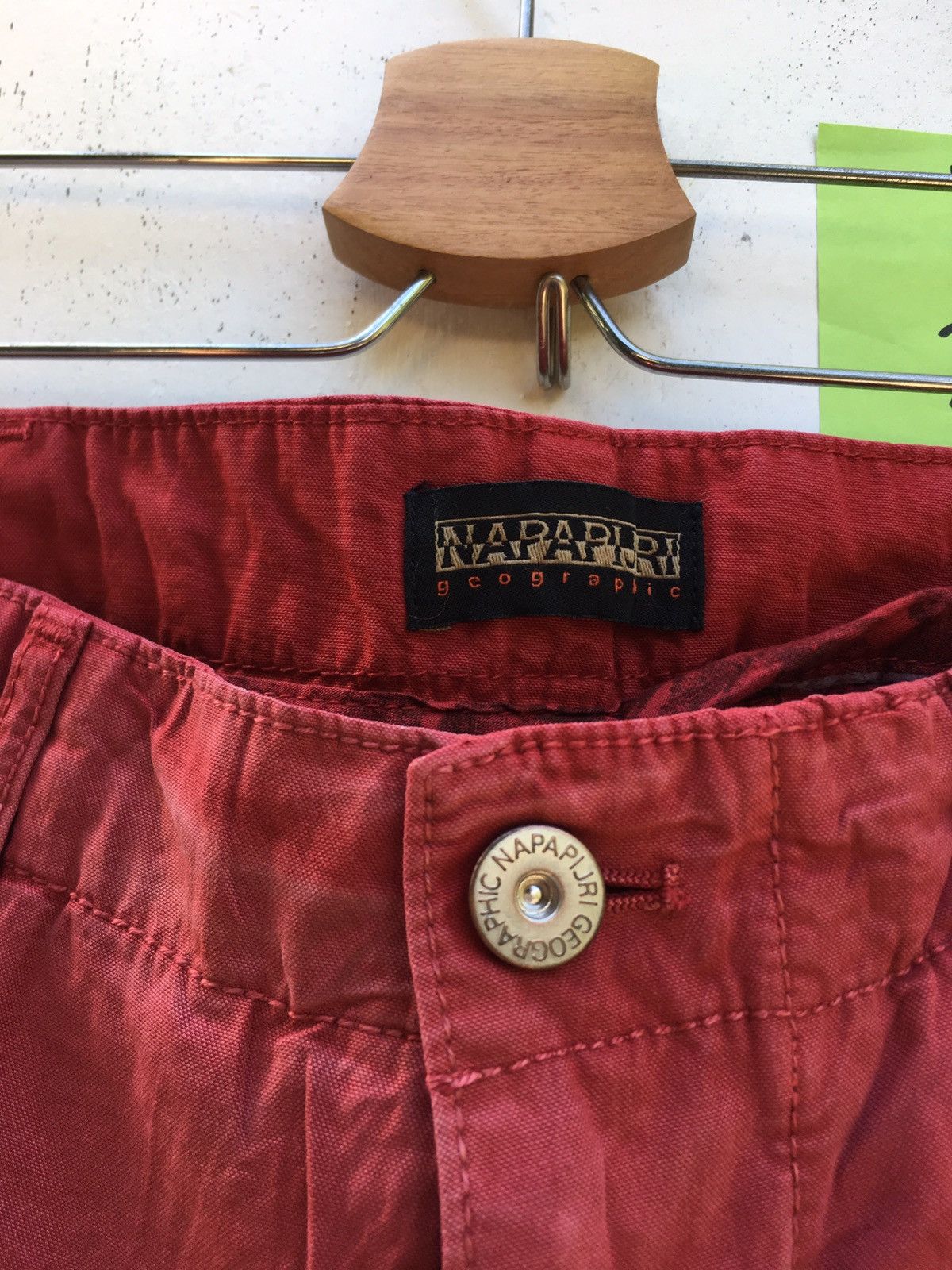 Napapijri Rare Napapijiri Casual Red Pants Size US 33 - 6 Thumbnail
