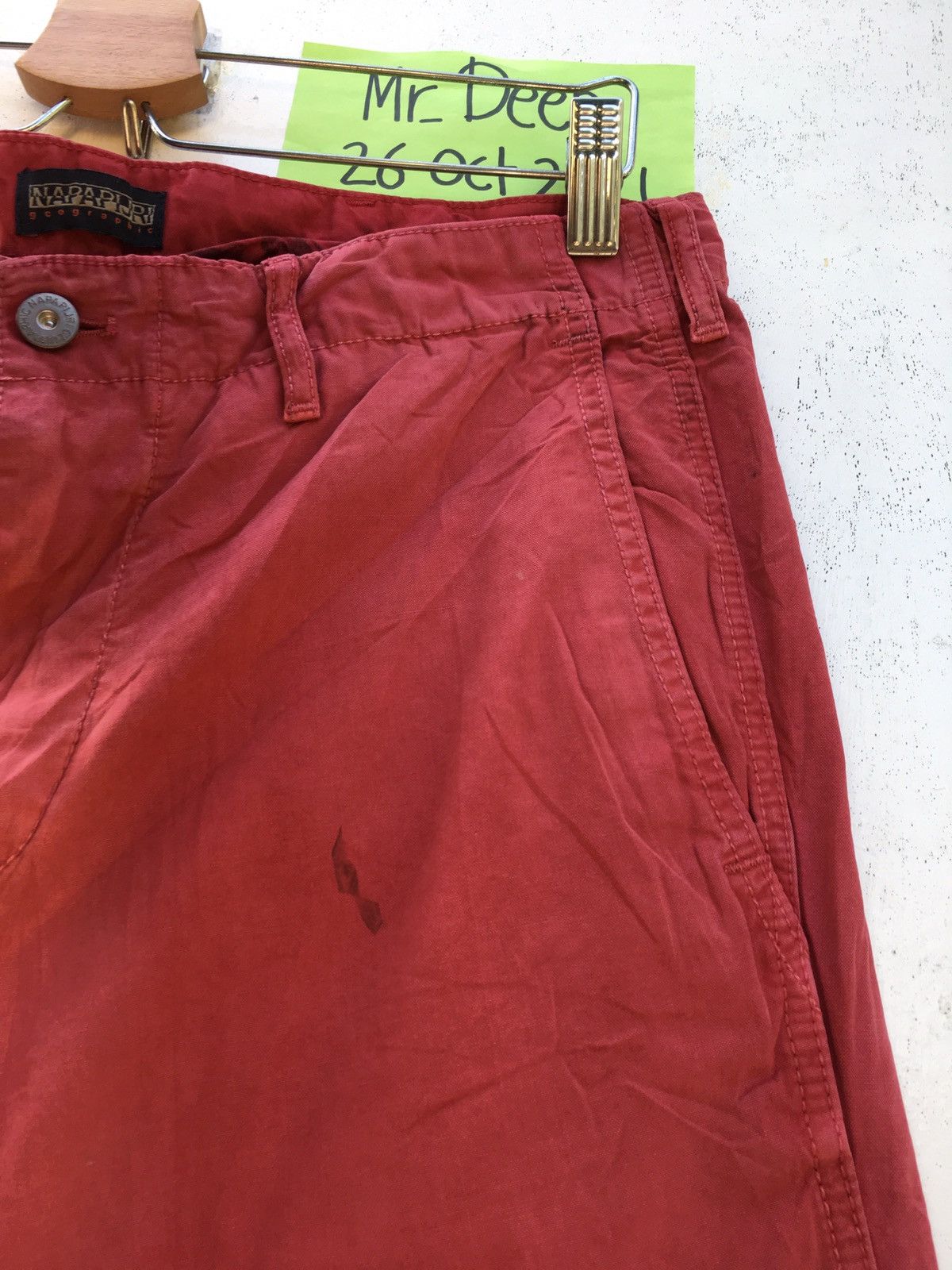 Napapijri Rare Napapijiri Casual Red Pants Size US 33 - 8 Thumbnail