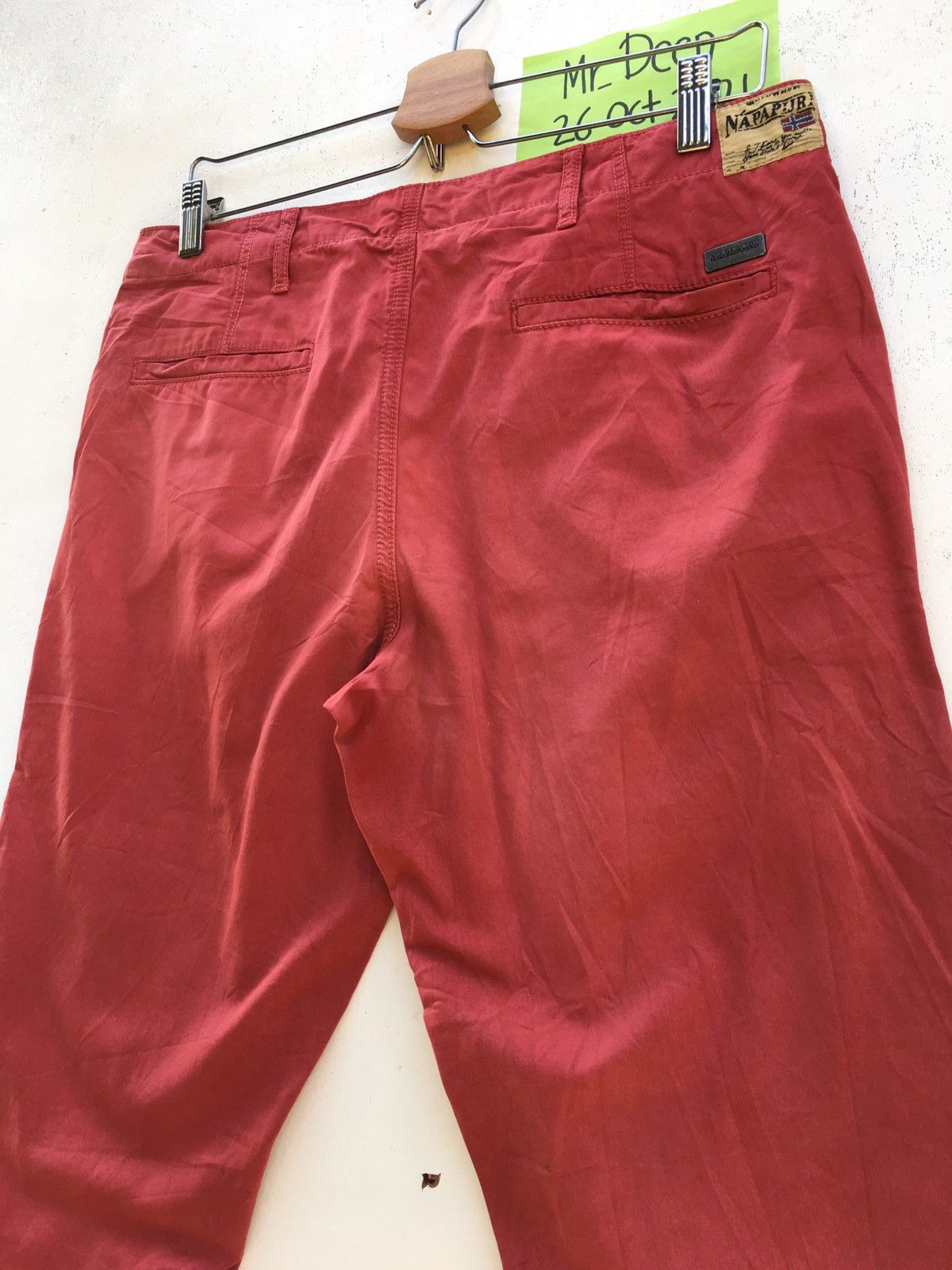 Napapijri Rare Napapijiri Casual Red Pants Size US 33 - 15 Thumbnail
