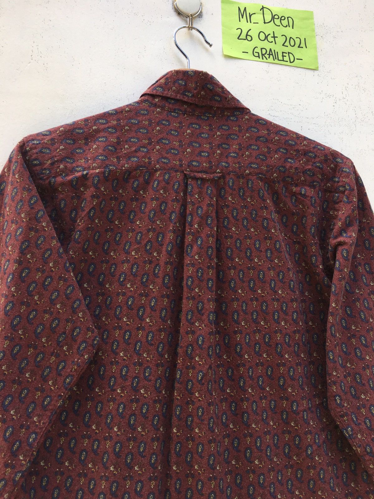 Japanese Brand Vintage Rare SHIPS Paisley Buttons Shirt Size US S / EU 44-46 / 1 - 13 Thumbnail