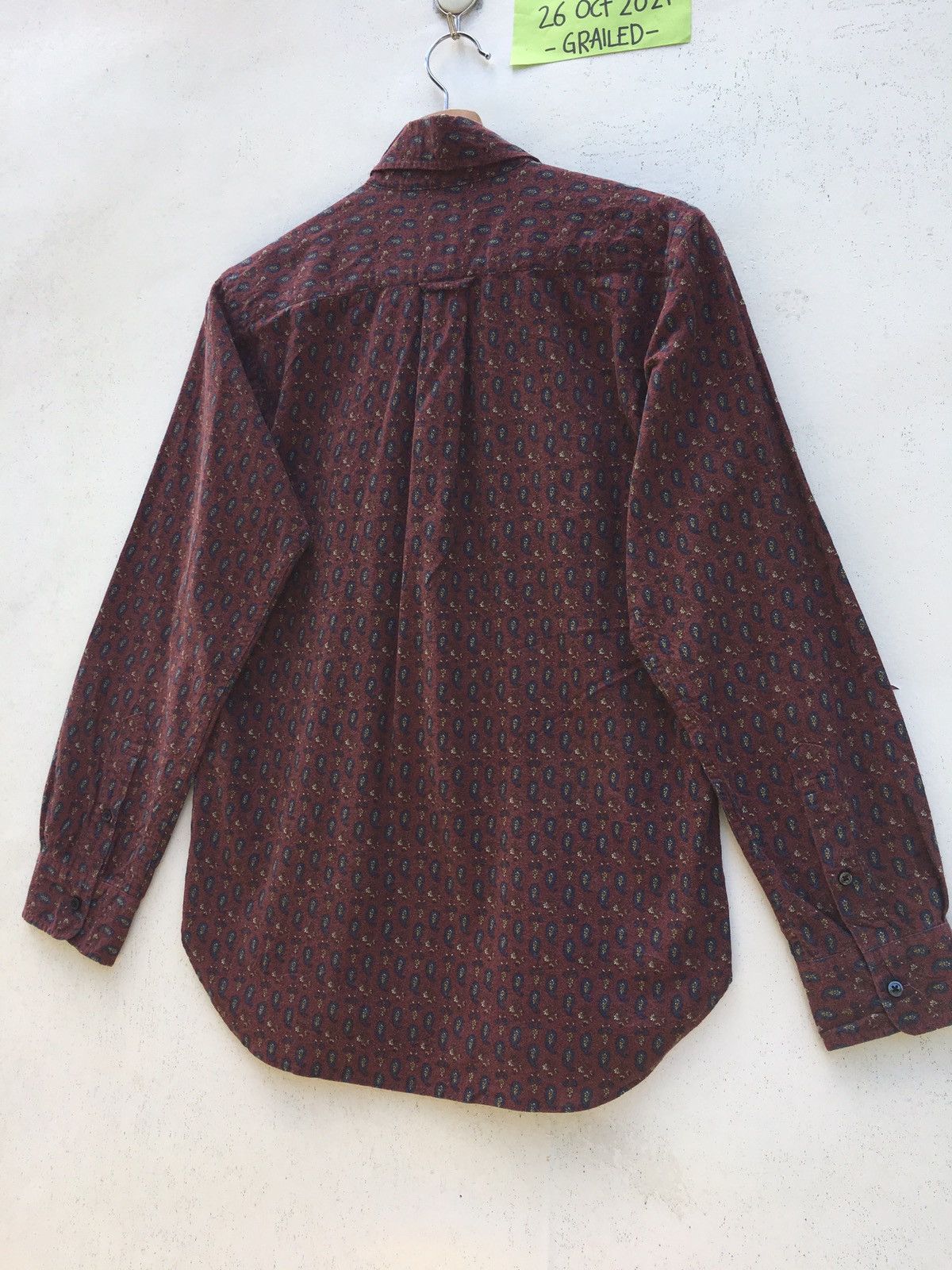 Japanese Brand Vintage Rare SHIPS Paisley Buttons Shirt Size US S / EU 44-46 / 1 - 12 Thumbnail
