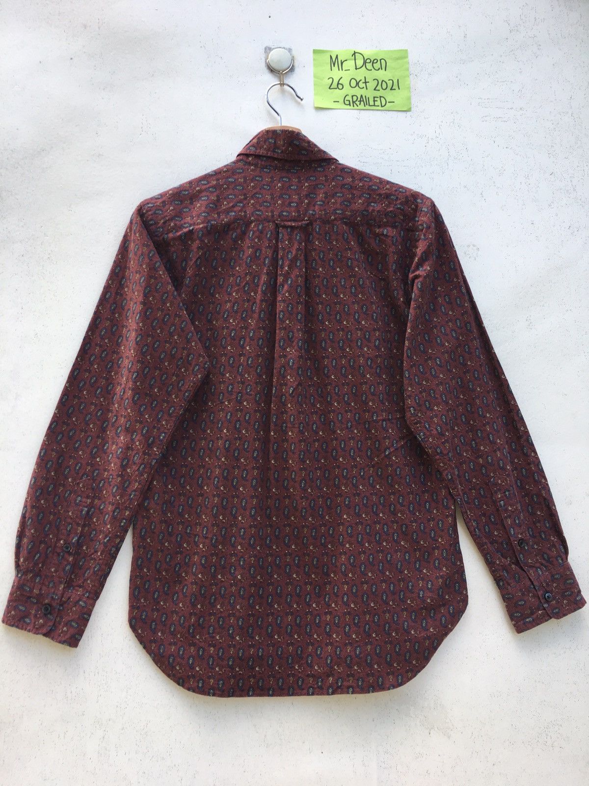 Japanese Brand Vintage Rare SHIPS Paisley Buttons Shirt Size US S / EU 44-46 / 1 - 10 Thumbnail