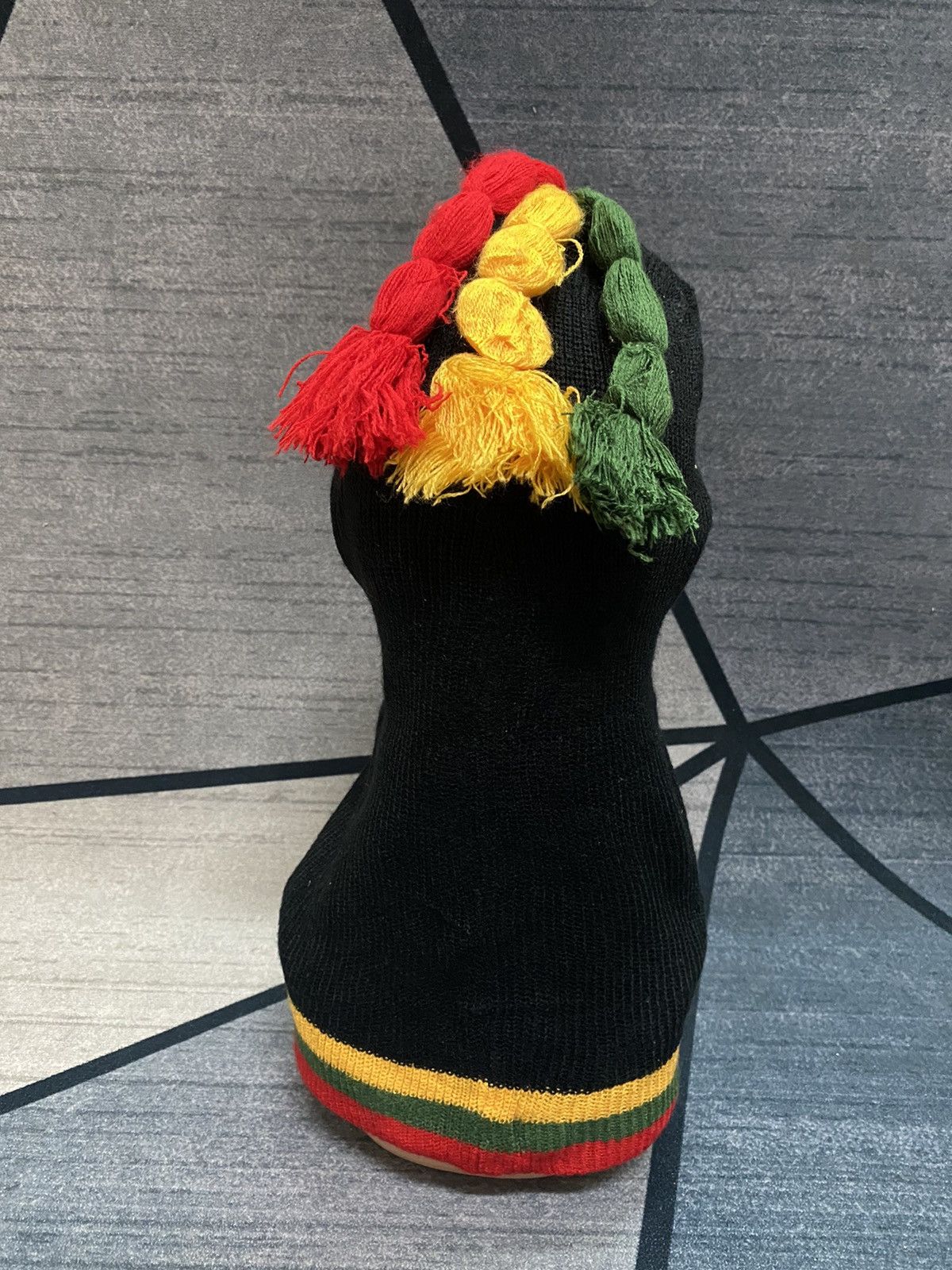 Japanese Brand Japanese Brand Masked Hat Bob Marley Colour Streetwear Hat Size ONE SIZE - 4 Thumbnail