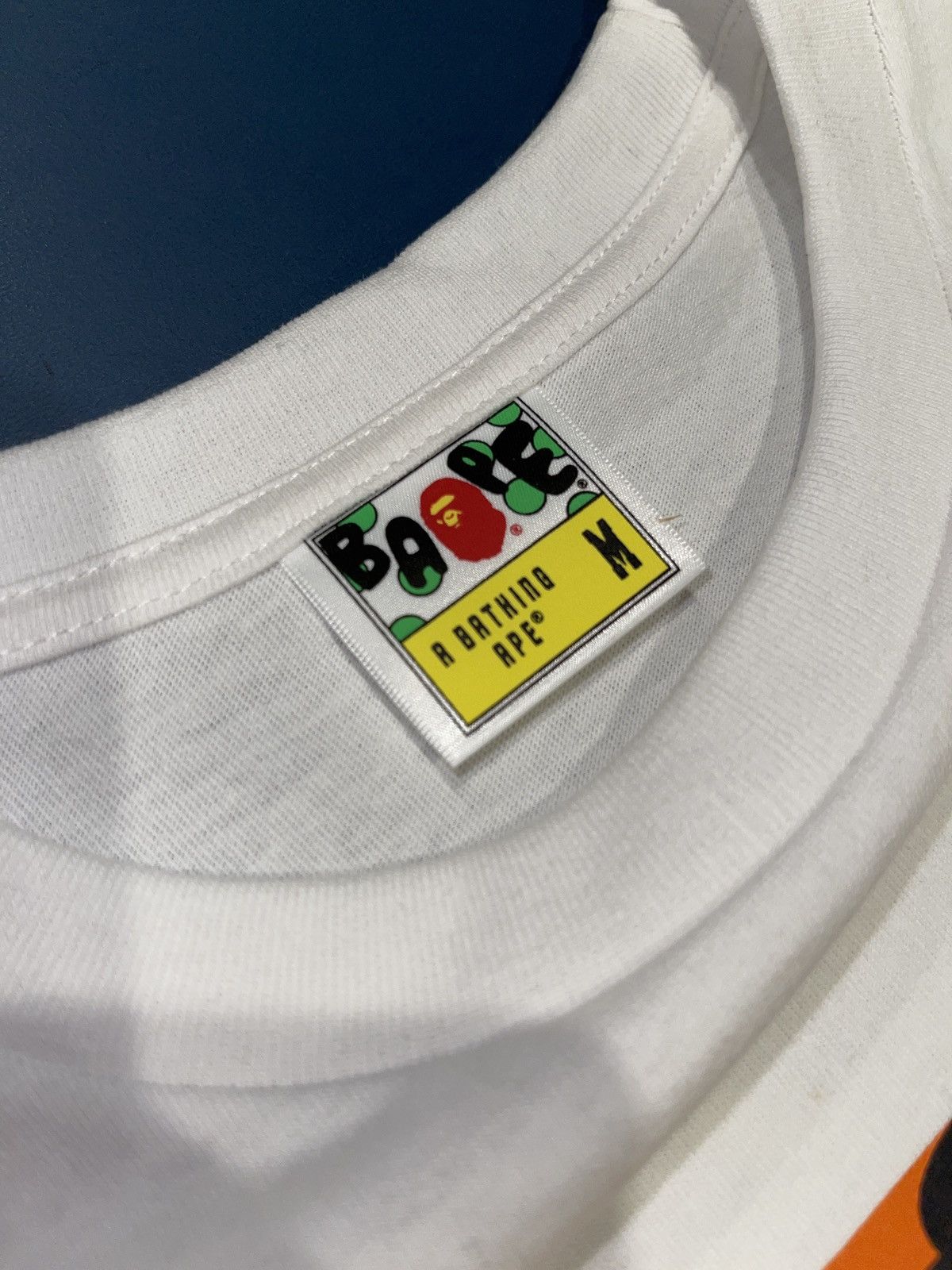 Bape BAPE Tiger Shark Funthera Militia Tee White Size US M / EU 48-50 / 2 - 4 Thumbnail