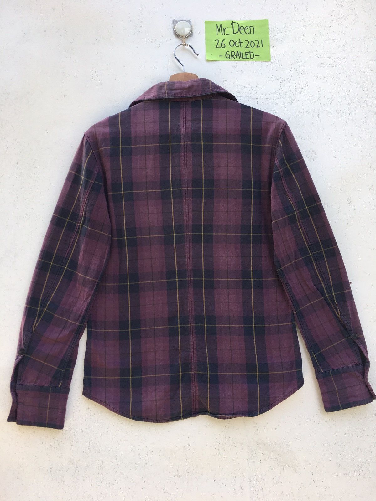 Japanese Brand Rare Rip Van Winkle Checkered Flannel Size US S / EU 44-46 / 1 - 12 Thumbnail