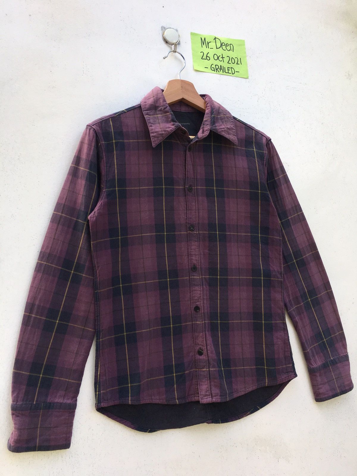 Japanese Brand Rare Rip Van Winkle Checkered Flannel Size US S / EU 44-46 / 1 - 2 Thumbnail