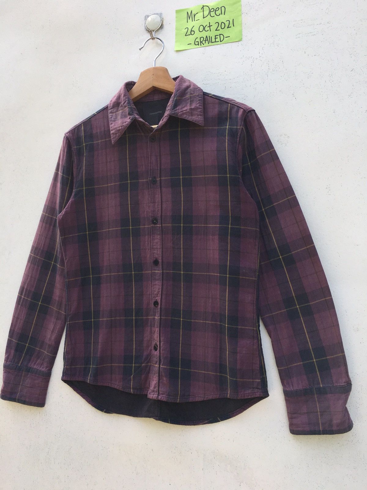 Japanese Brand Rare Rip Van Winkle Checkered Flannel Size US S / EU 44-46 / 1 - 3 Thumbnail