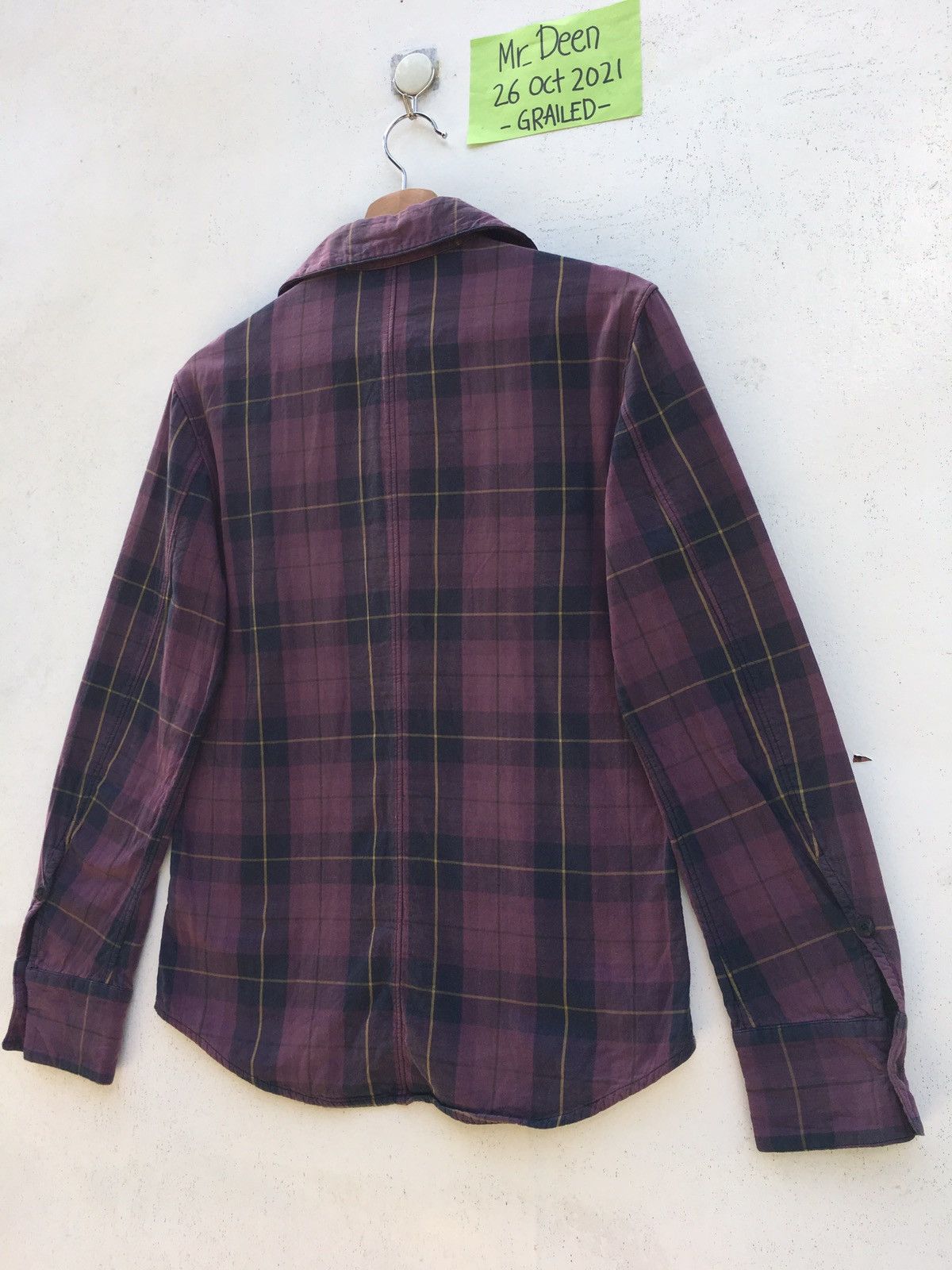 Japanese Brand Rare Rip Van Winkle Checkered Flannel Size US S / EU 44-46 / 1 - 14 Thumbnail