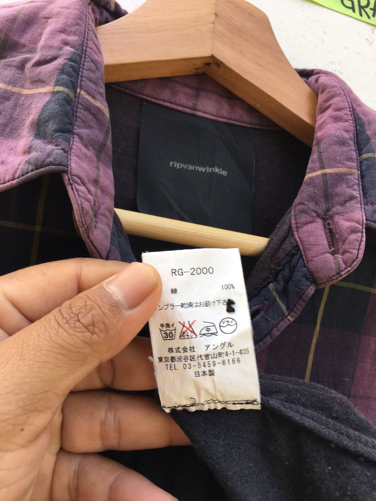 Japanese Brand Rare Rip Van Winkle Checkered Flannel Size US S / EU 44-46 / 1 - 10 Thumbnail
