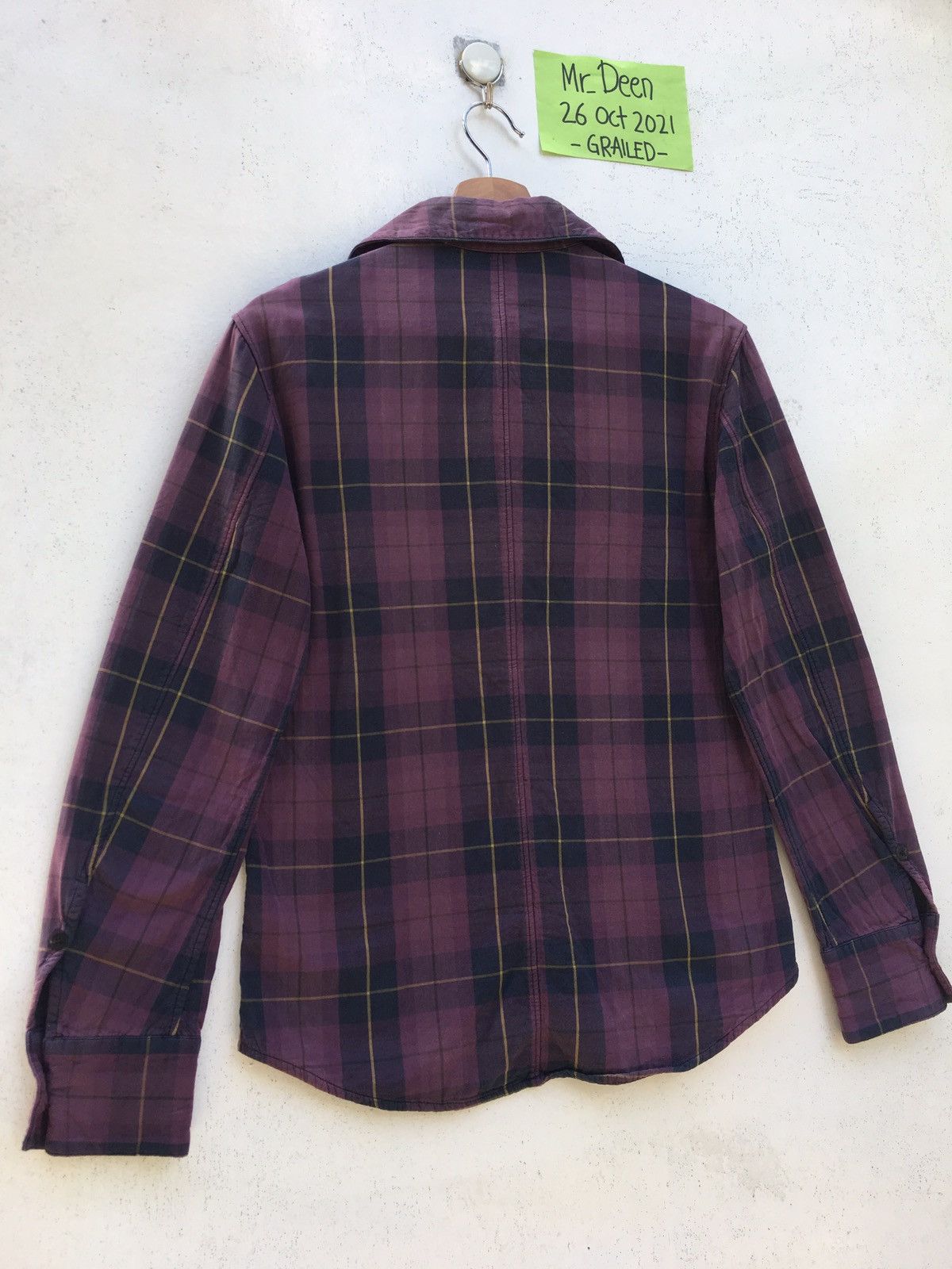 Japanese Brand Rare Rip Van Winkle Checkered Flannel Size US S / EU 44-46 / 1 - 13 Thumbnail
