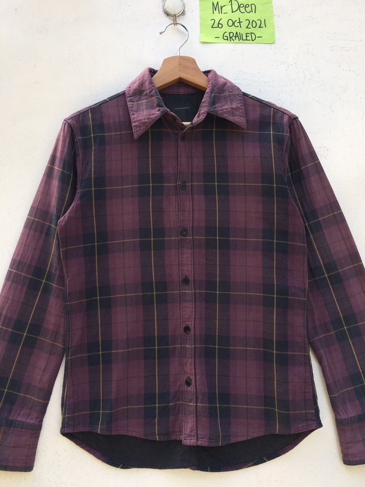 Japanese Brand Rare Rip Van Winkle Checkered Flannel Size US S / EU 44-46 / 1 - 4 Thumbnail