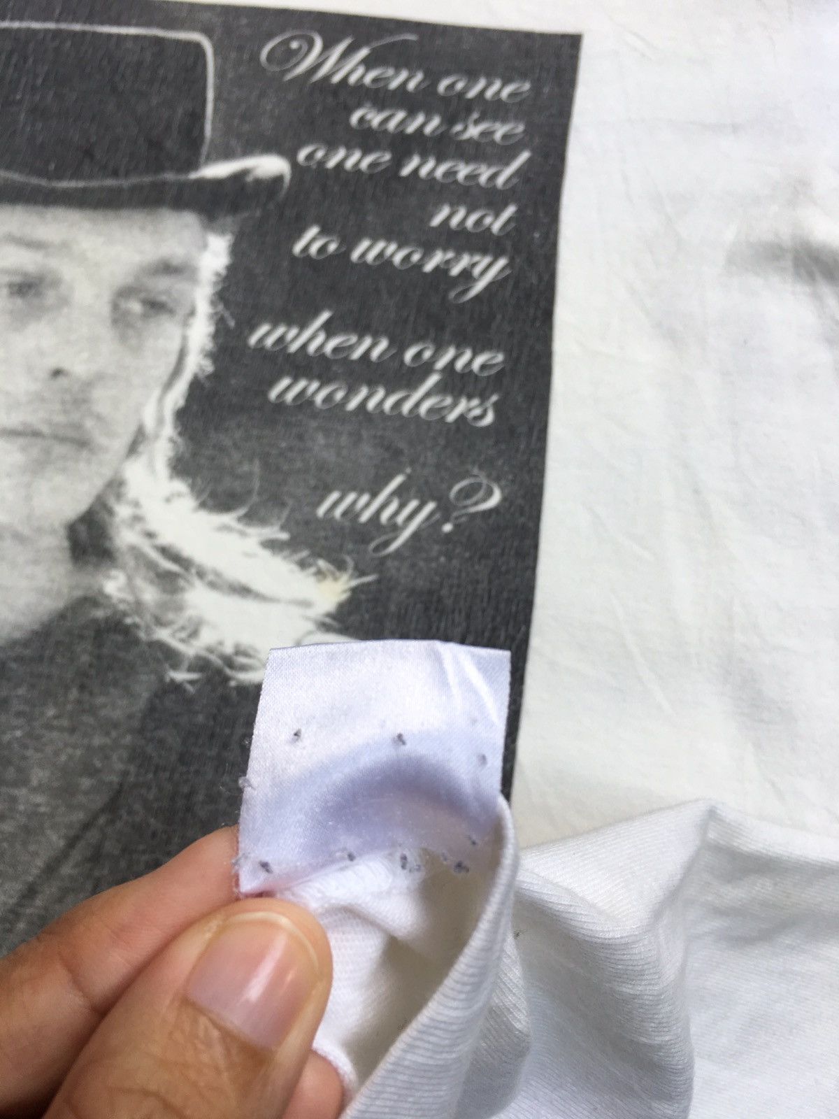 Beams Plus Rare Vintage Beams Portrait Printed Tshirt Size US M / EU 48-50 / 2 - 11 Thumbnail