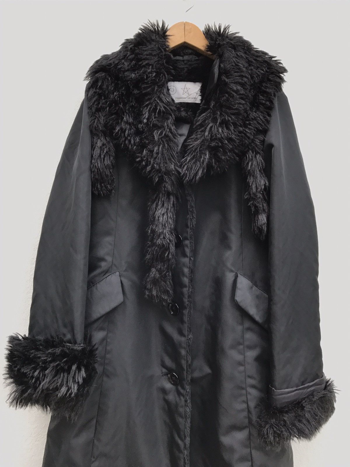 Issey Miyake Tsumori Chisato Long Jacket Issey Miyake Fur Jacket Size US S / EU 44-46 / 1 - 2 Thumbnail