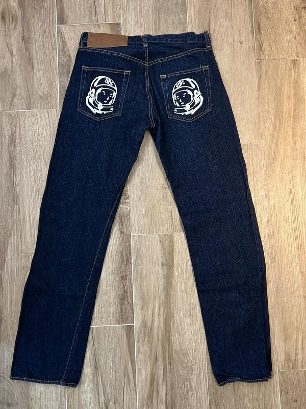 Billionaire Boys Club OG Billionaire Boys Club BBC Running Dog Raw Denim Jeans Size US 30 / EU 46 - 2 Thumbnail