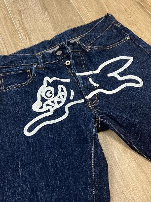 Billionaire Boys Club OG Billionaire Boys Club BBC Running Dog Raw Denim Jeans Size US 30 / EU 46 - 5 Thumbnail