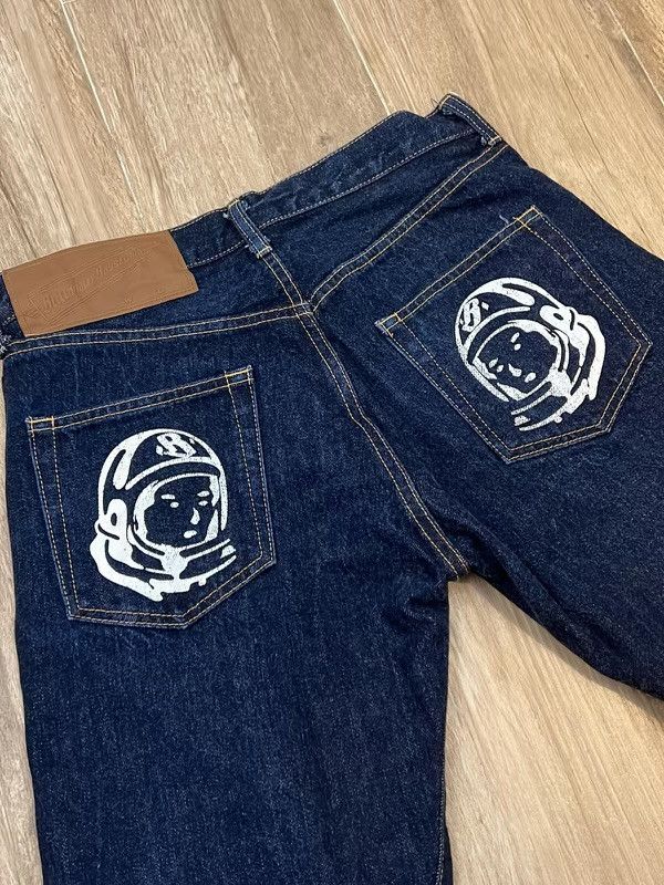 Billionaire Boys Club OG Billionaire Boys Club BBC Running Dog Raw Denim Jeans Size US 30 / EU 46 - 3 Thumbnail