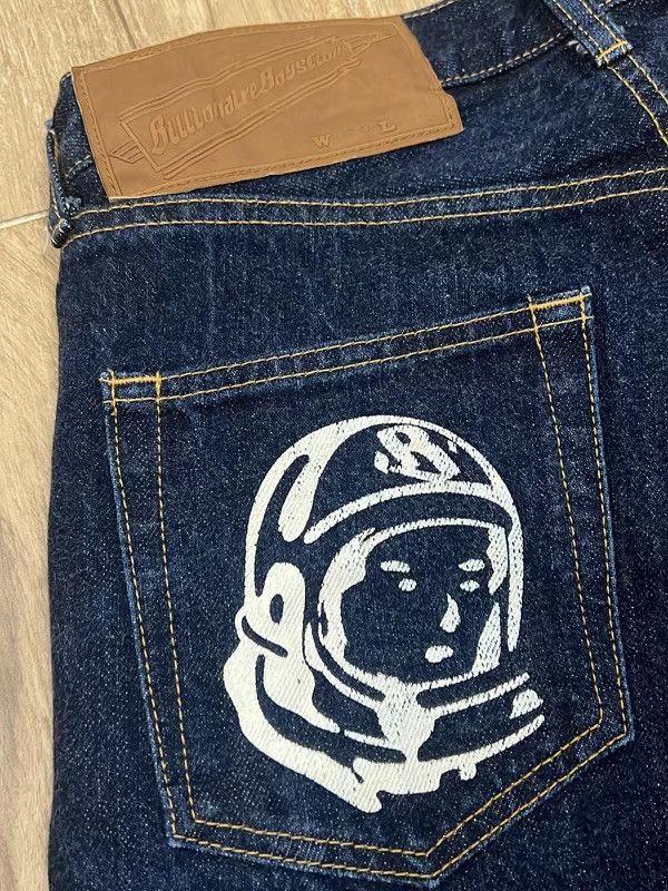 Billionaire Boys Club OG Billionaire Boys Club BBC Running Dog Raw Denim Jeans Size US 30 / EU 46 - 4 Thumbnail