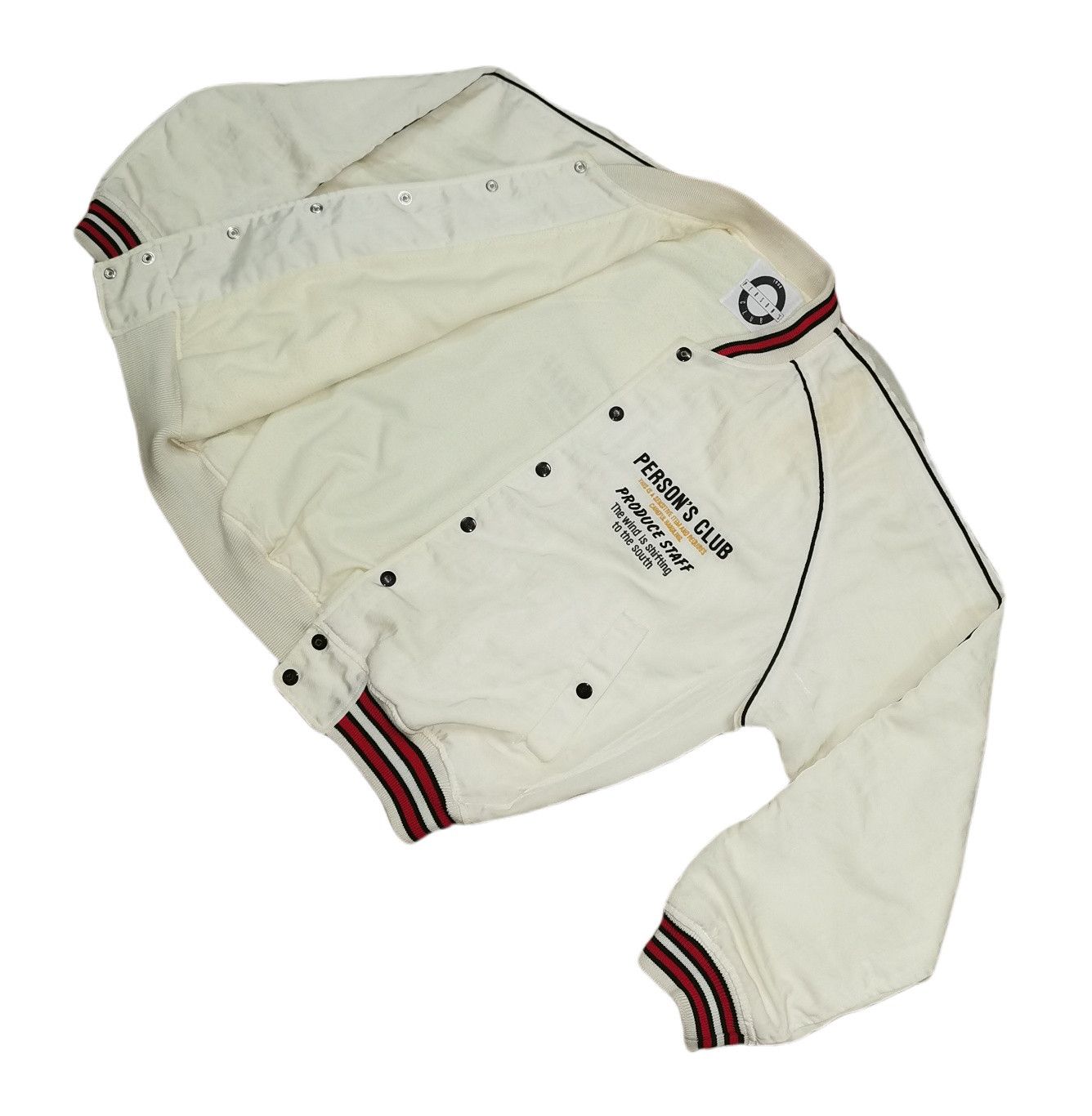 PERSON'S Persons Embroidered Big Logo Varsity Jacket Size US L / EU 52-54 / 3 - 11 Thumbnail