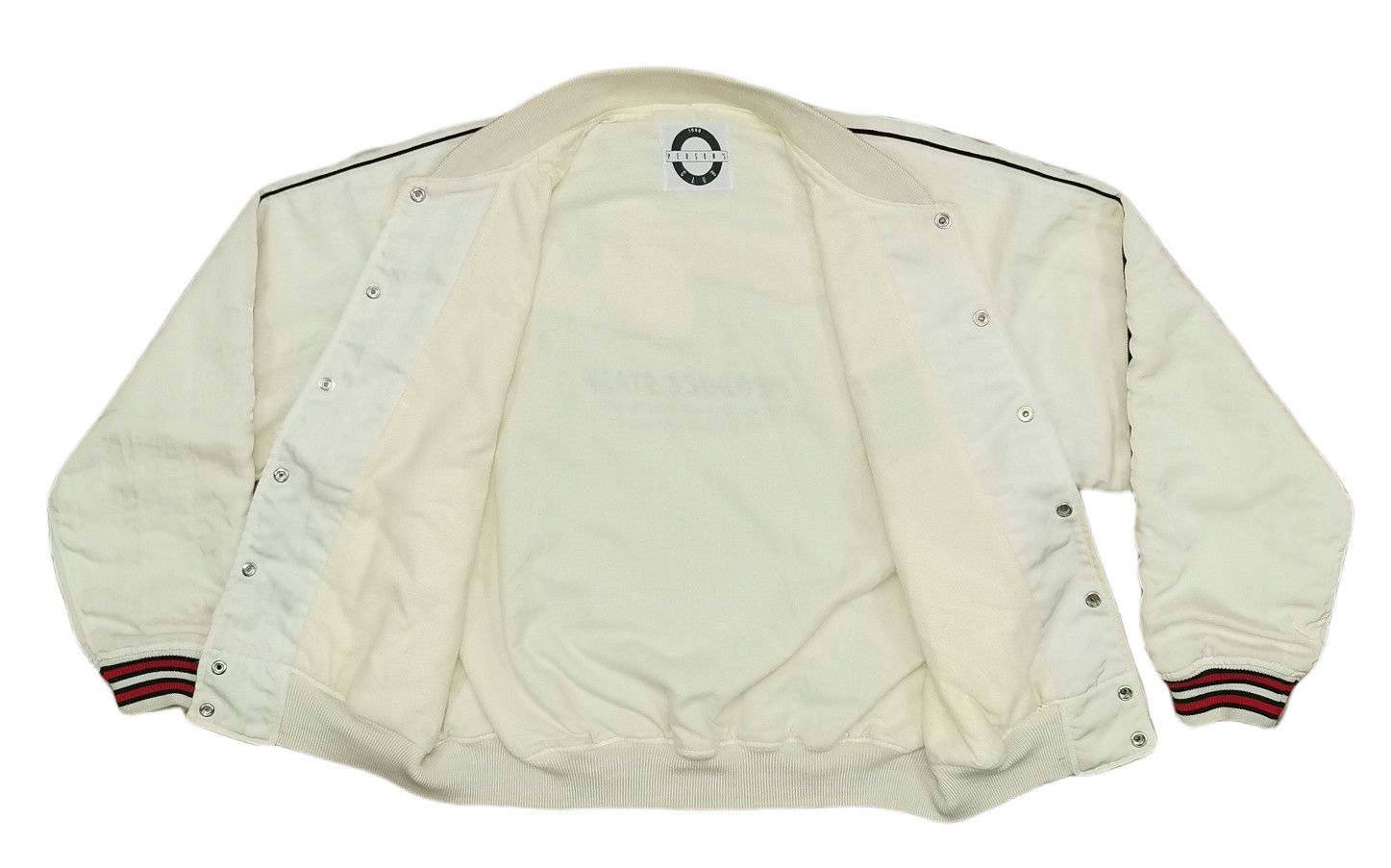 PERSON'S Persons Embroidered Big Logo Varsity Jacket Size US L / EU 52-54 / 3 - 12 Thumbnail