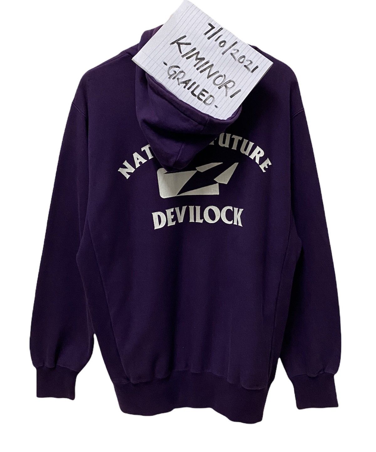 20471120 ICONIC DEVILOCK NATURAL FUTURE SWEATER HOODIES Size US M / EU 48-50 / 2 - 7 Thumbnail