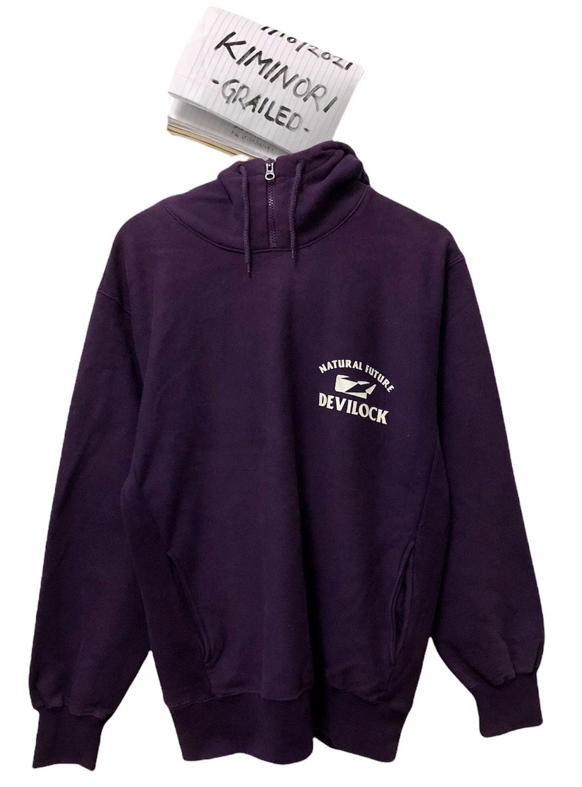 20471120 ICONIC DEVILOCK NATURAL FUTURE SWEATER HOODIES Size US M / EU 48-50 / 2 - 8 Thumbnail