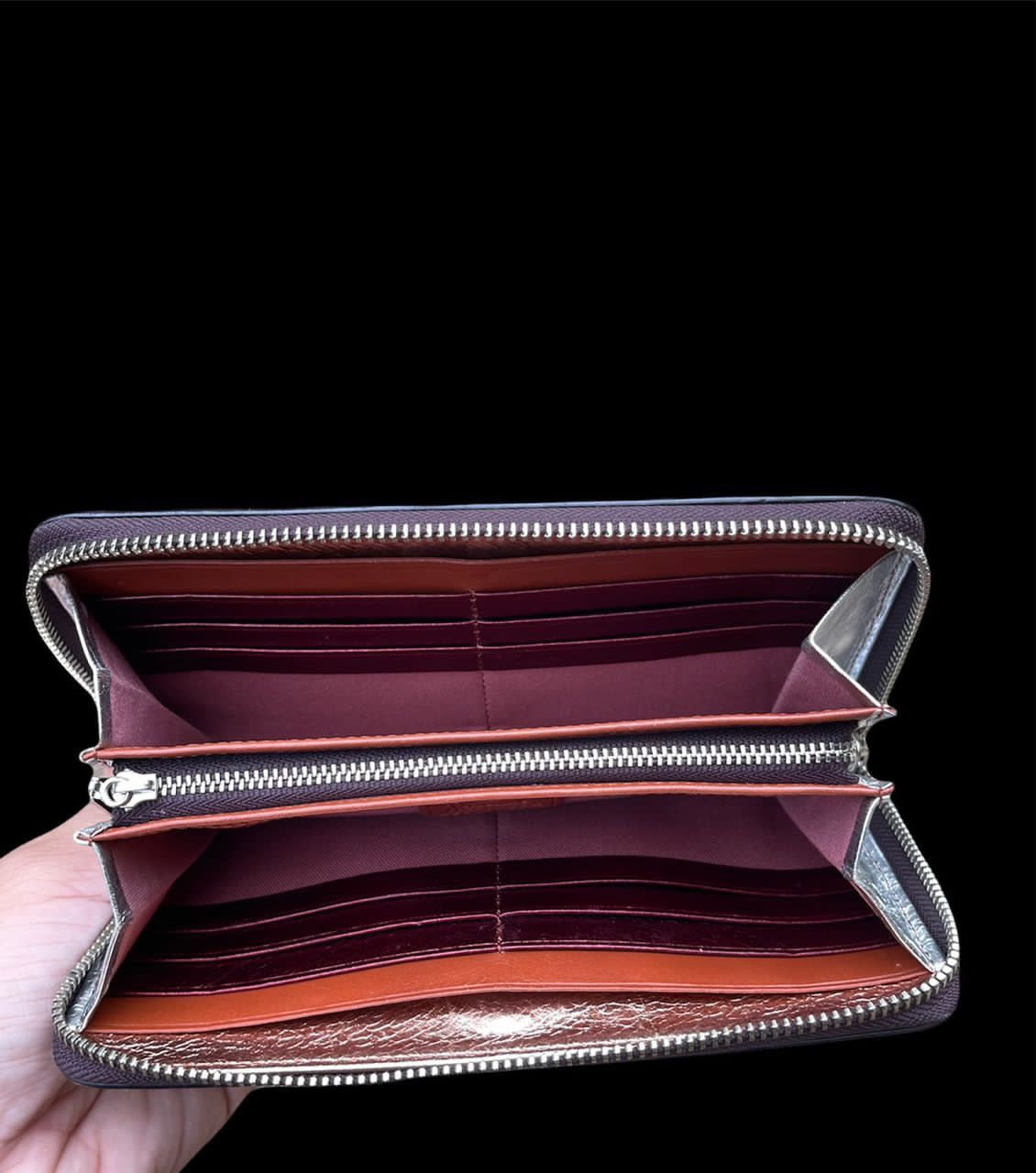 Designer Vivienne Westwood Fullprint Round Zipper Wallet Size ONE SIZE - 12 Thumbnail