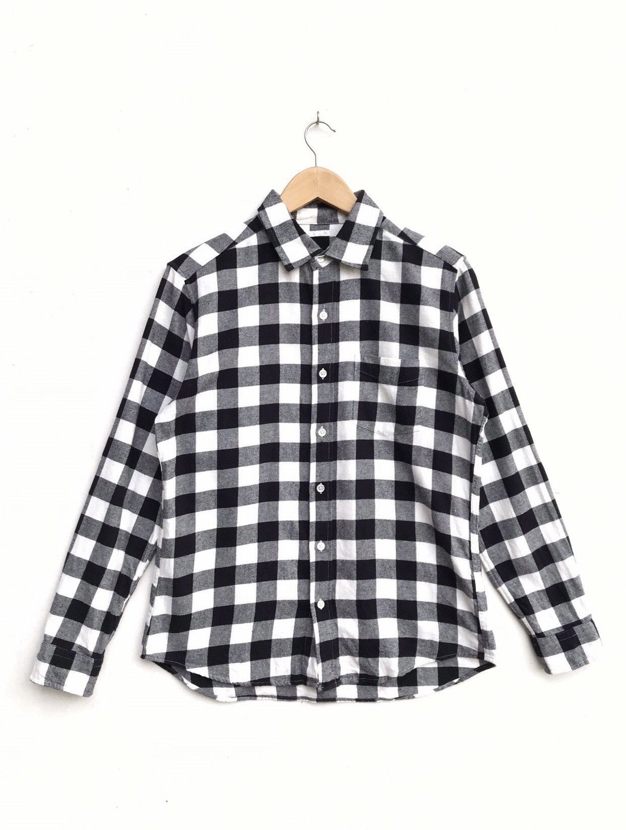 Japanese Brand Japanese Brand GU Checkered Flannel Shirt | Grailed