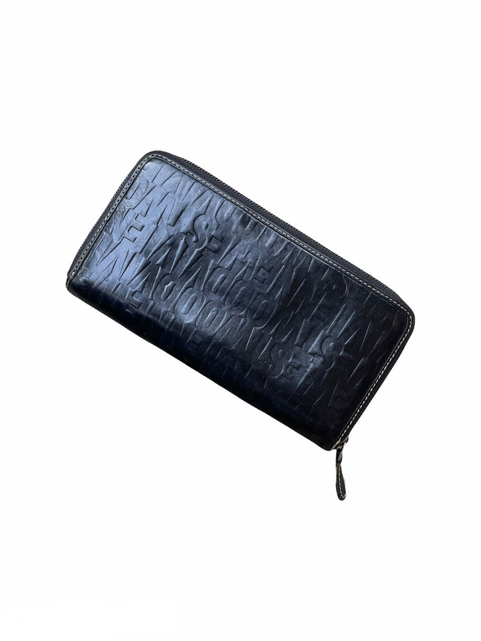 Designer × Vintage × Vivienne Westwood Vivienne Westwood Fullprint Spellout Round Zipper Wallet Size ONE SIZE - 8 Thumbnail