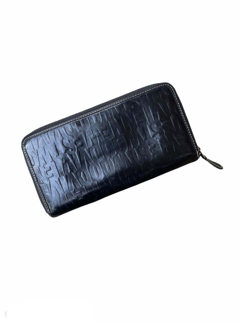 Designer × Vintage × Vivienne Westwood Vivienne Westwood Fullprint Spellout Round Zipper Wallet Size ONE SIZE - 9 Thumbnail