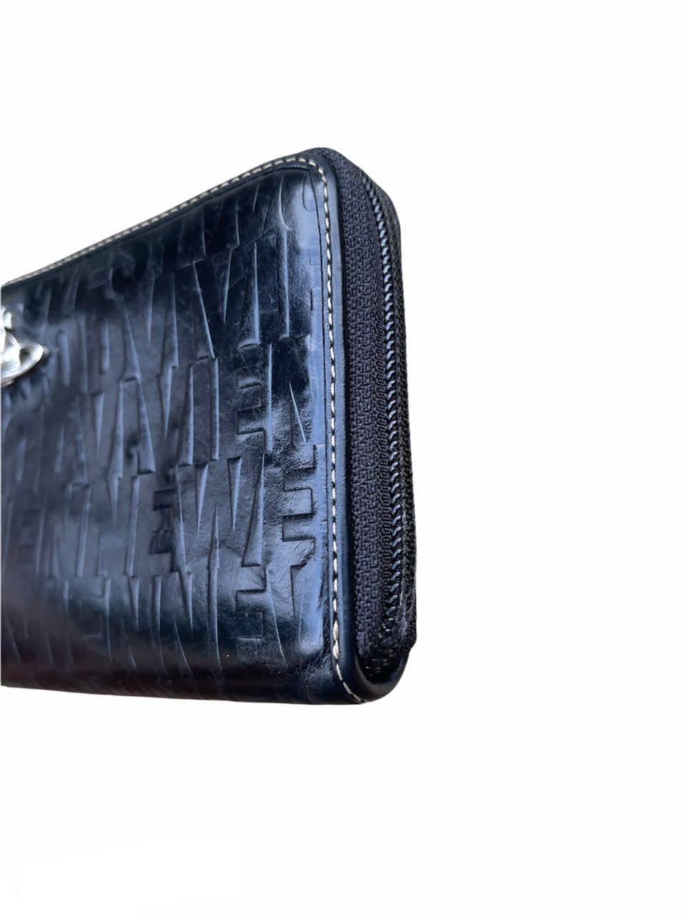 Designer × Vintage × Vivienne Westwood Vivienne Westwood Fullprint Spellout Round Zipper Wallet Size ONE SIZE - 10 Thumbnail