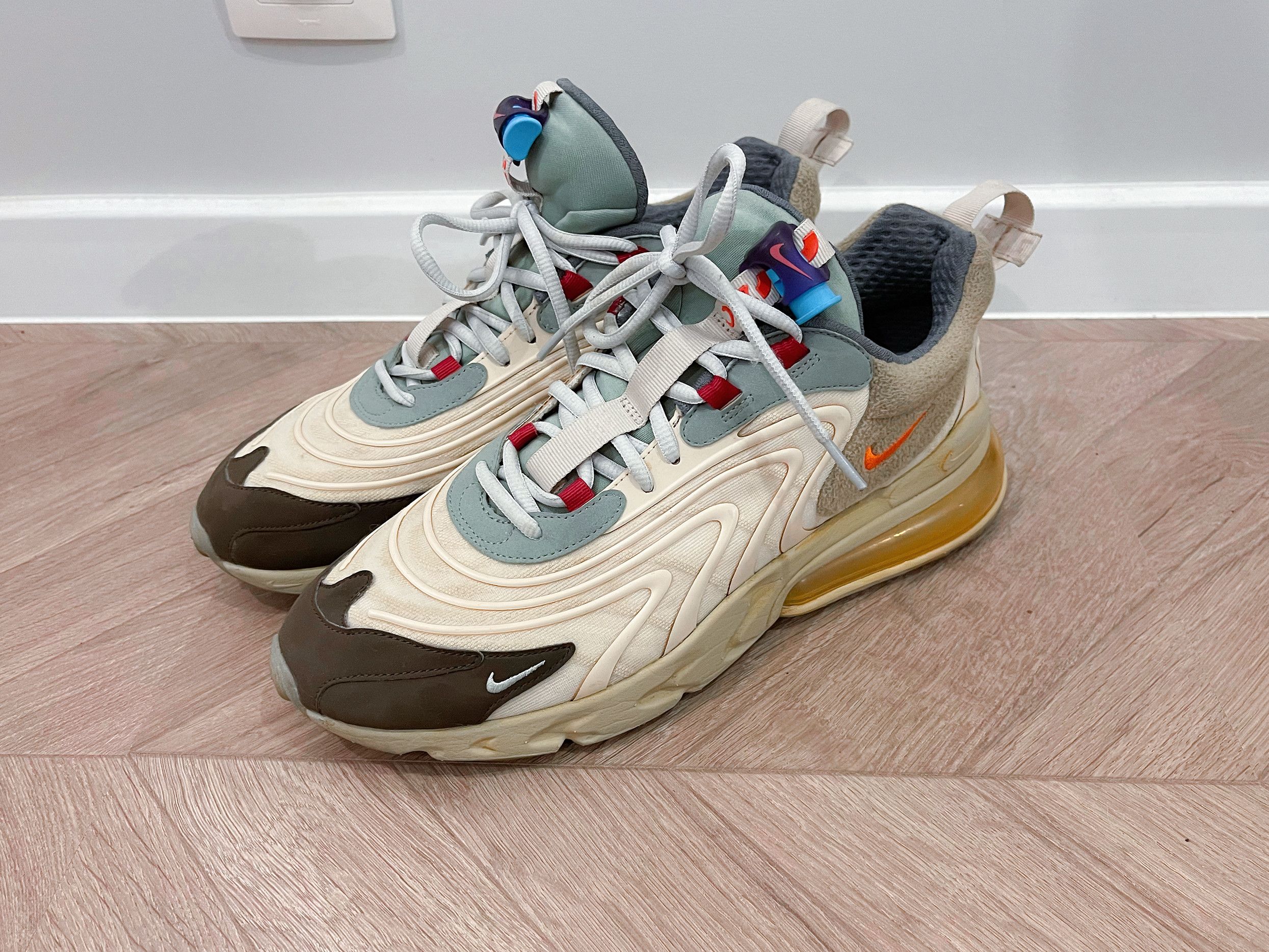 Nike × Travis Scott Air Max 270 React Travis Scott Cactus Trails Size US 11.5 / EU 44-45 - 1 Thumbnail